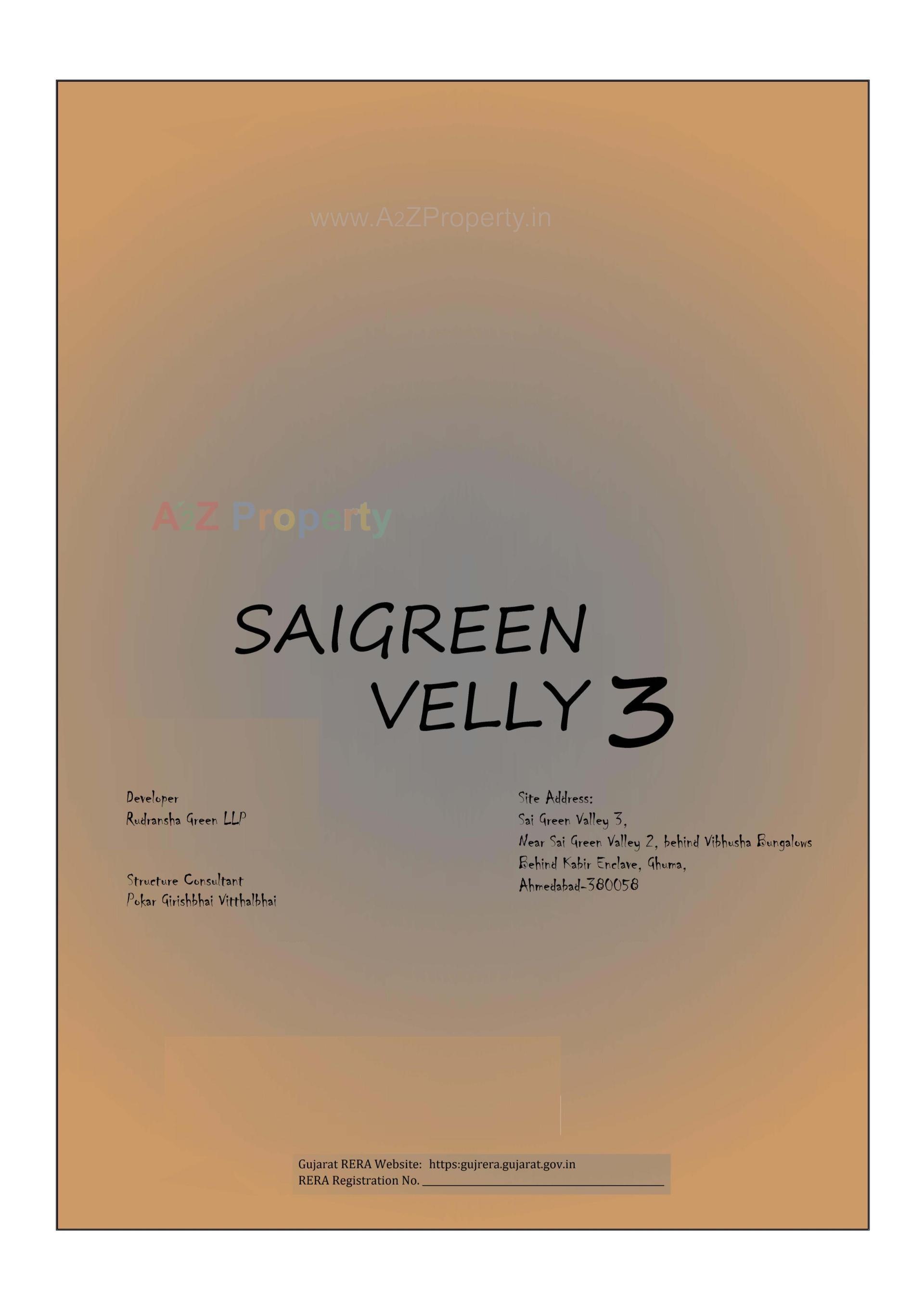  of real estate project Sai Green Valley located at Ghuma, Ahmedabad, Gujarat