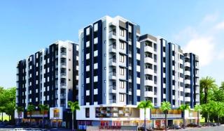 Elevation of real estate project Sai Platinum located at Nikol, Ahmedabad, Gujarat
