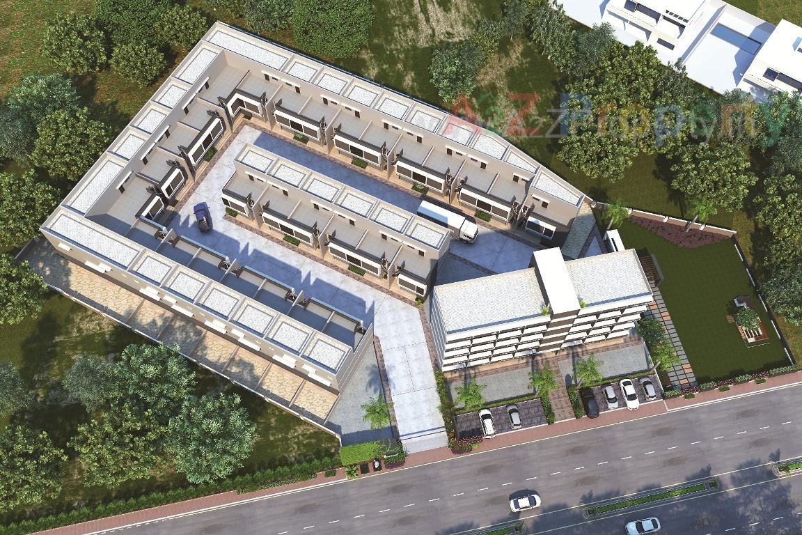 3D Elevation of real estate project Sai Prasad Industrial Park Ii located at Ramol, Ahmedabad, Gujarat