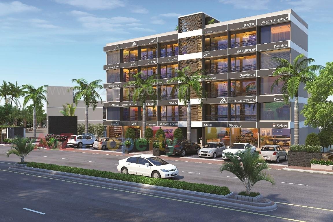 3D Elevation of real estate project Sai Prasad Industrial Park Ii located at Ramol, Ahmedabad, Gujarat