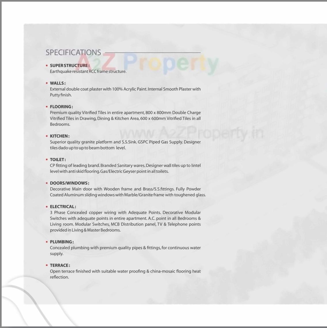 Project Specifications