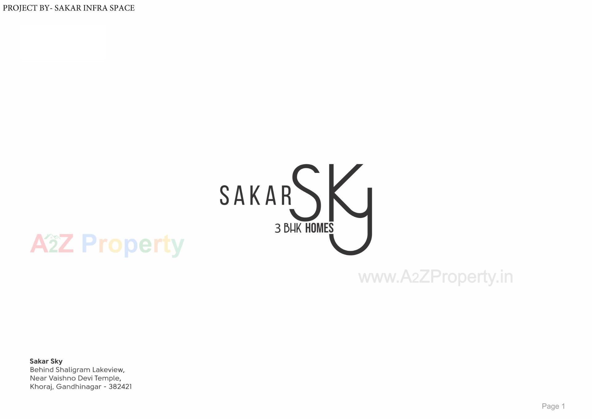  of real estate project Sakar Sky located at Khoraj, Ahmedabad, Gujarat