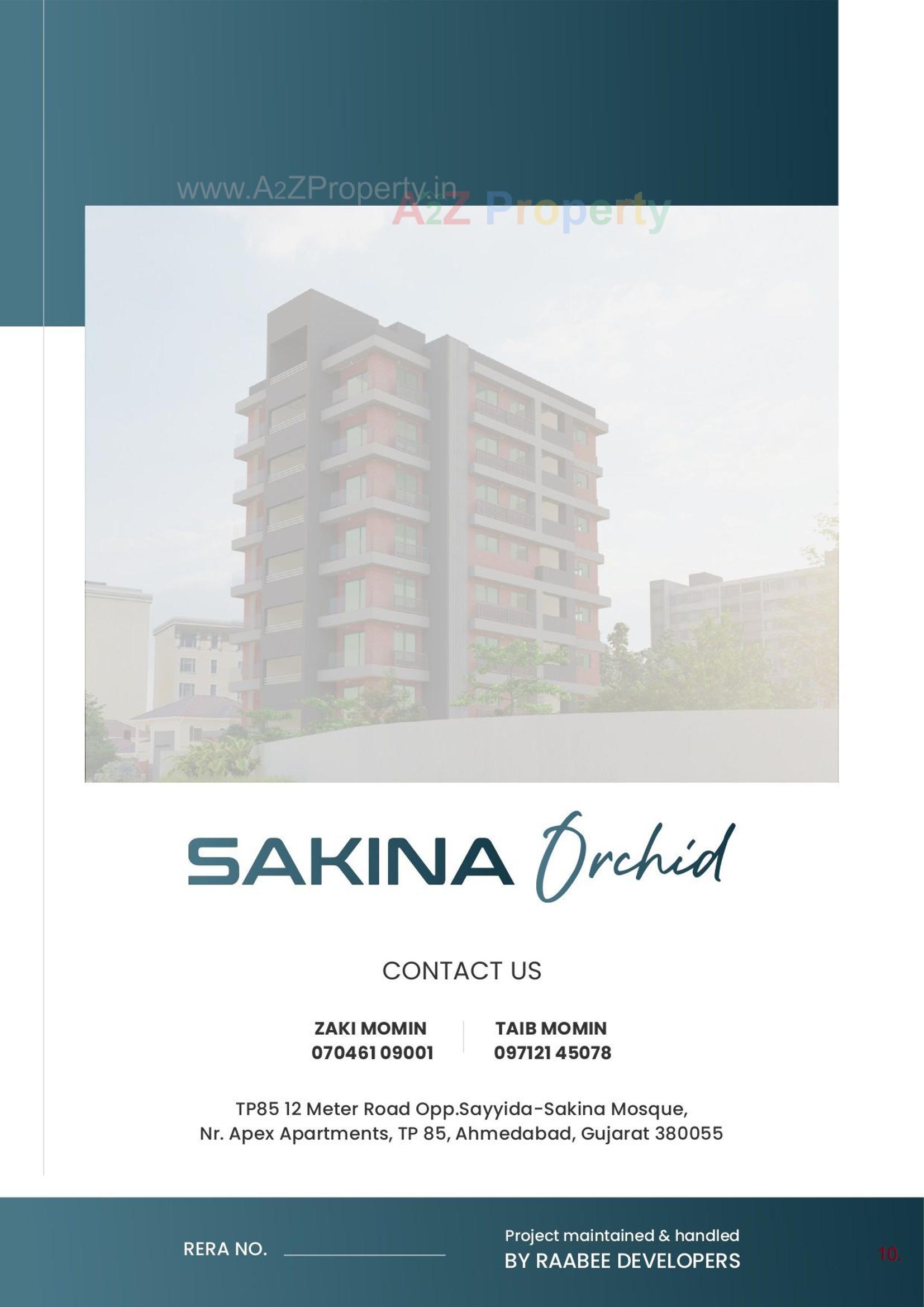  of real estate project Sakina Orchid located at Makarba, Ahmedabad, Gujarat