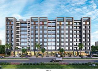 Elevation of real estate project Samanvay Glorious located at Ahmedabad, Ahmedabad, Gujarat