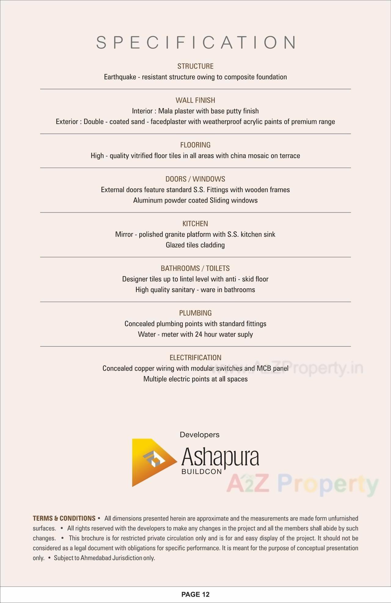 Project Specifications