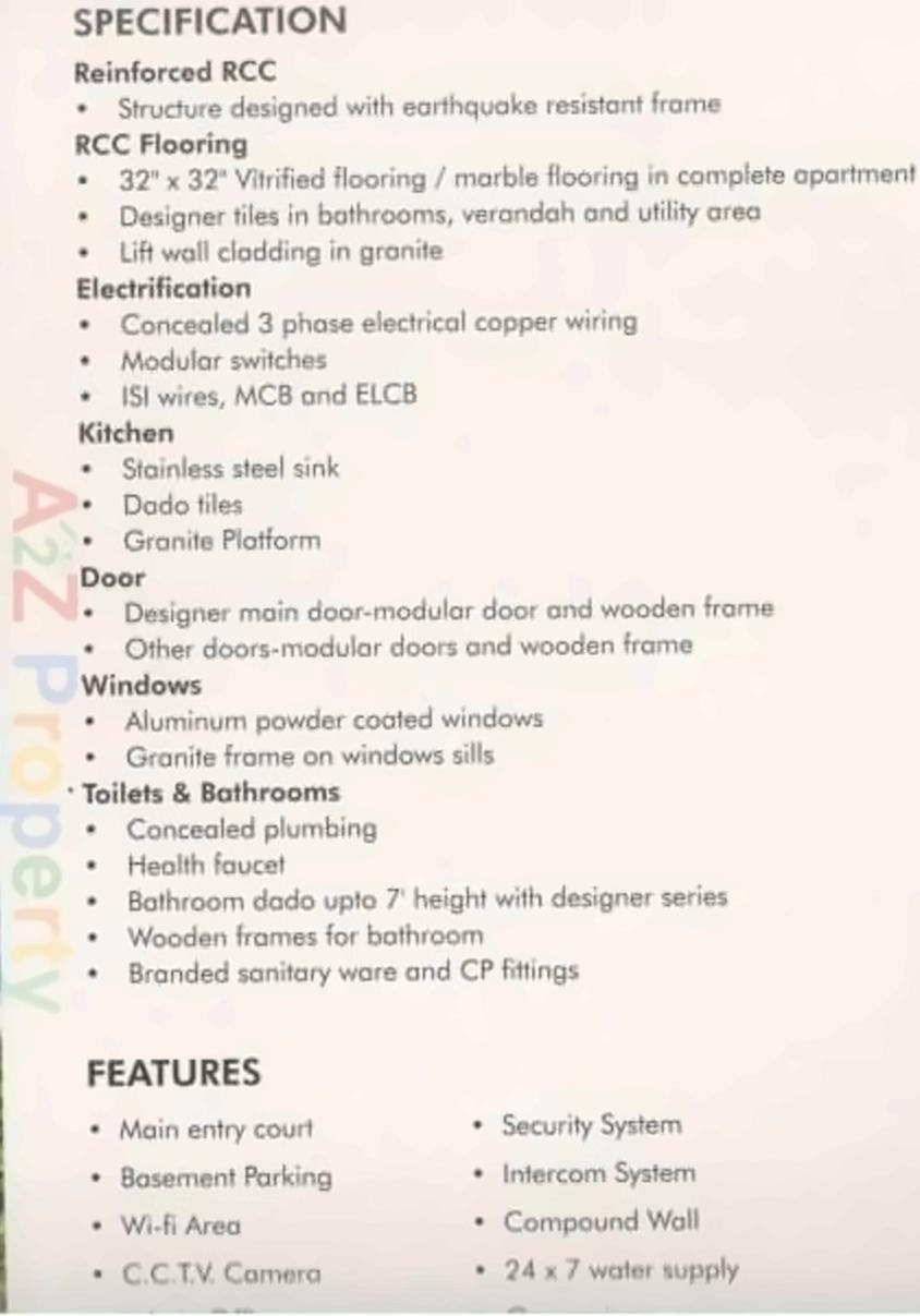 Project Specifications