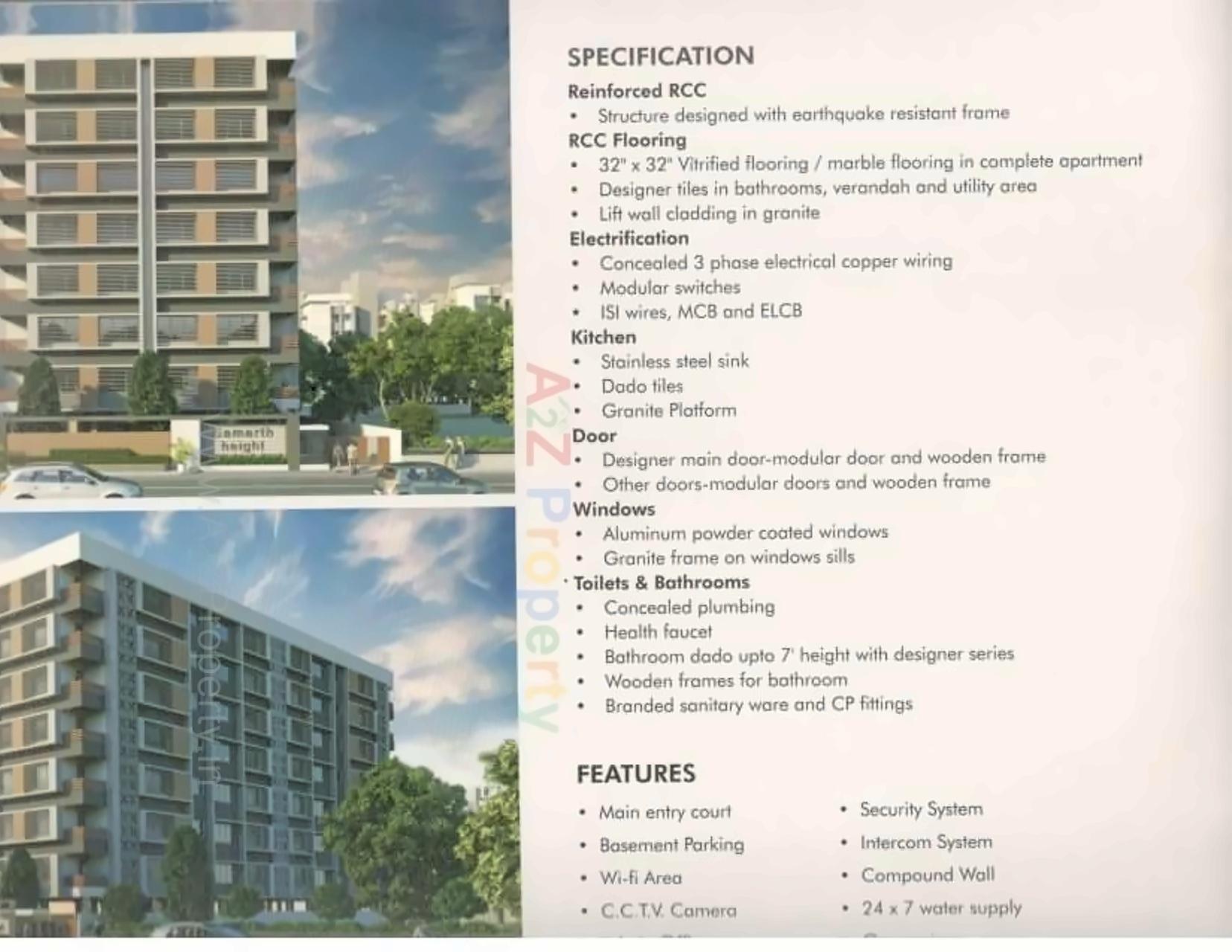  of real estate project Samarth Heights located at Sola, Ahmedabad, Gujarat