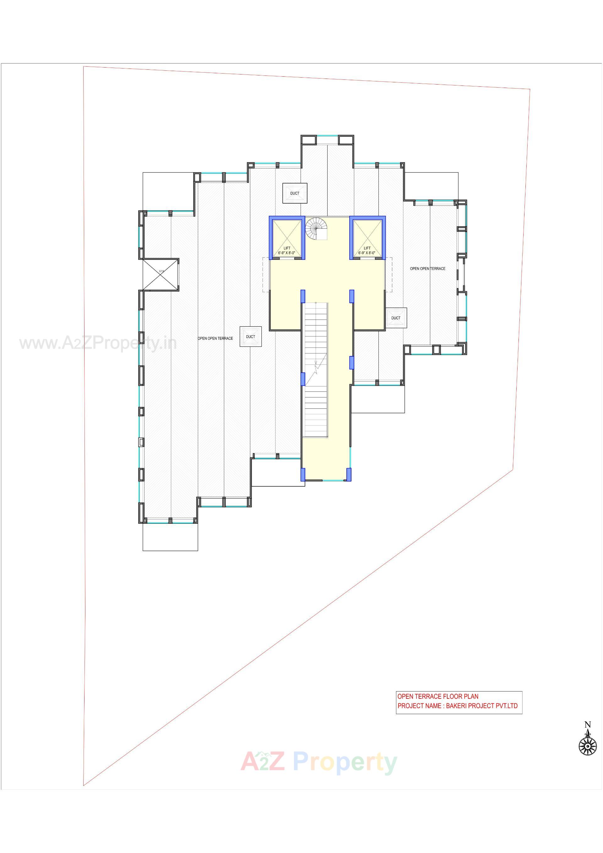 Layout of real estate project Samasta Arcade located at Vejalpur, Ahmedabad, Gujarat