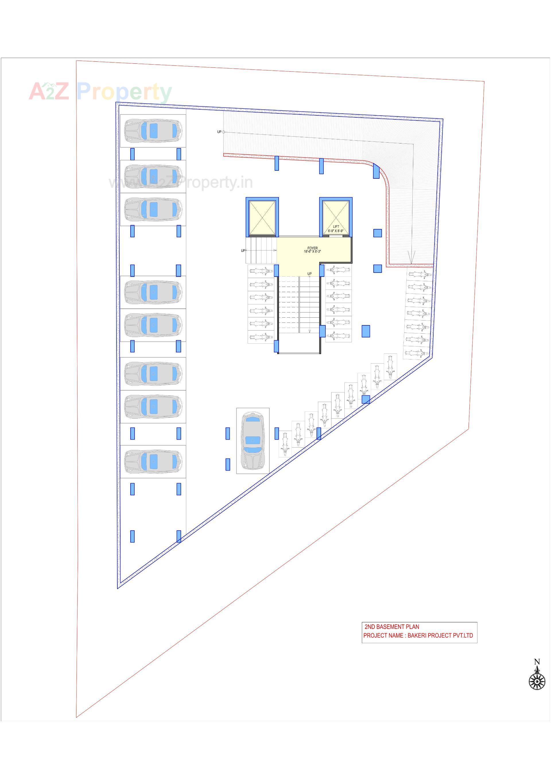 Layout of real estate project Samasta Arcade located at Vejalpur, Ahmedabad, Gujarat