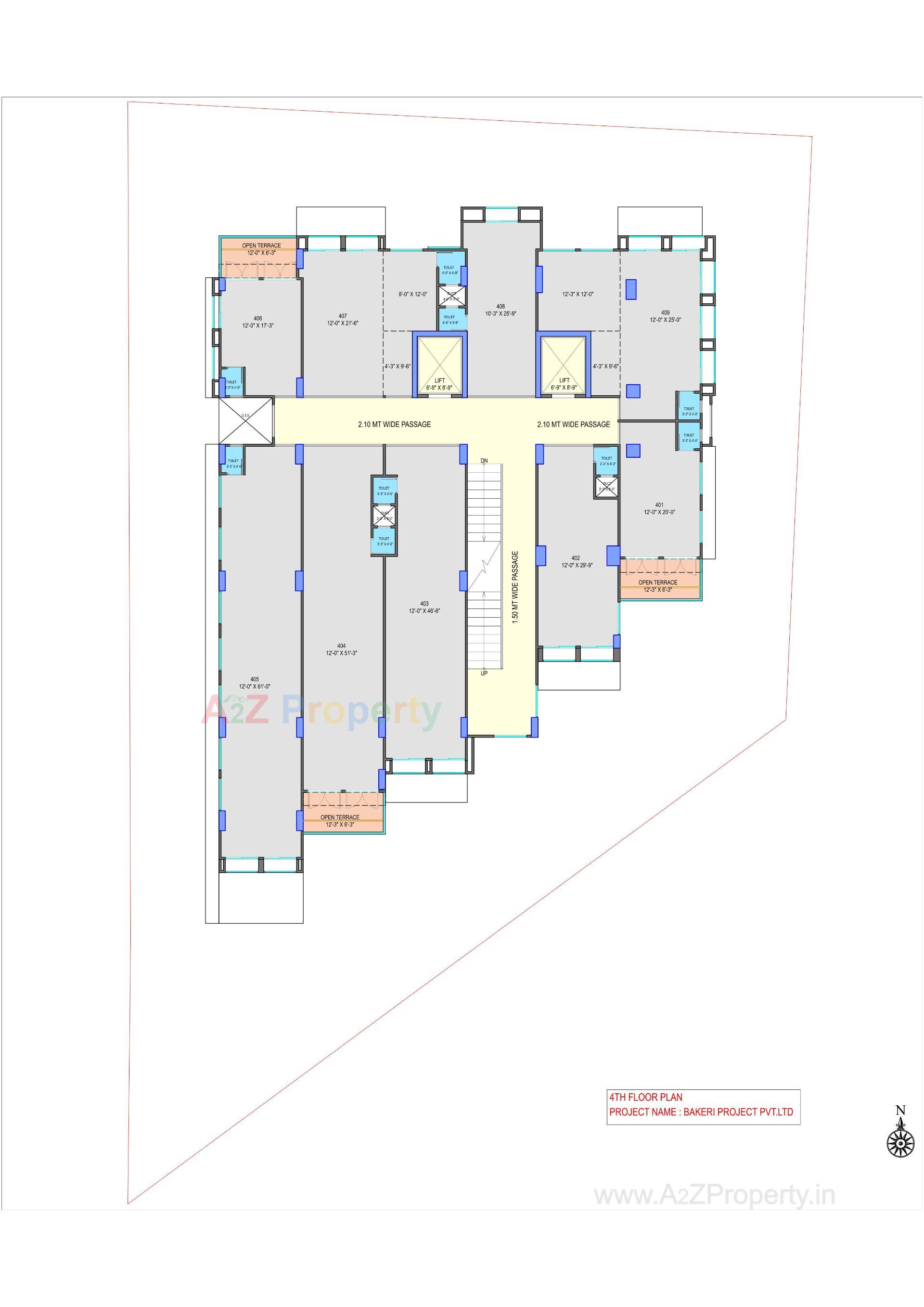 Layout of real estate project Samasta Arcade located at Vejalpur, Ahmedabad, Gujarat