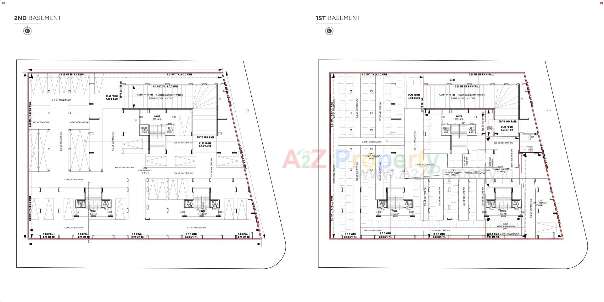 Layout of real estate project Samatva Amaryllis located at Bhadaj, Ahmedabad, Gujarat