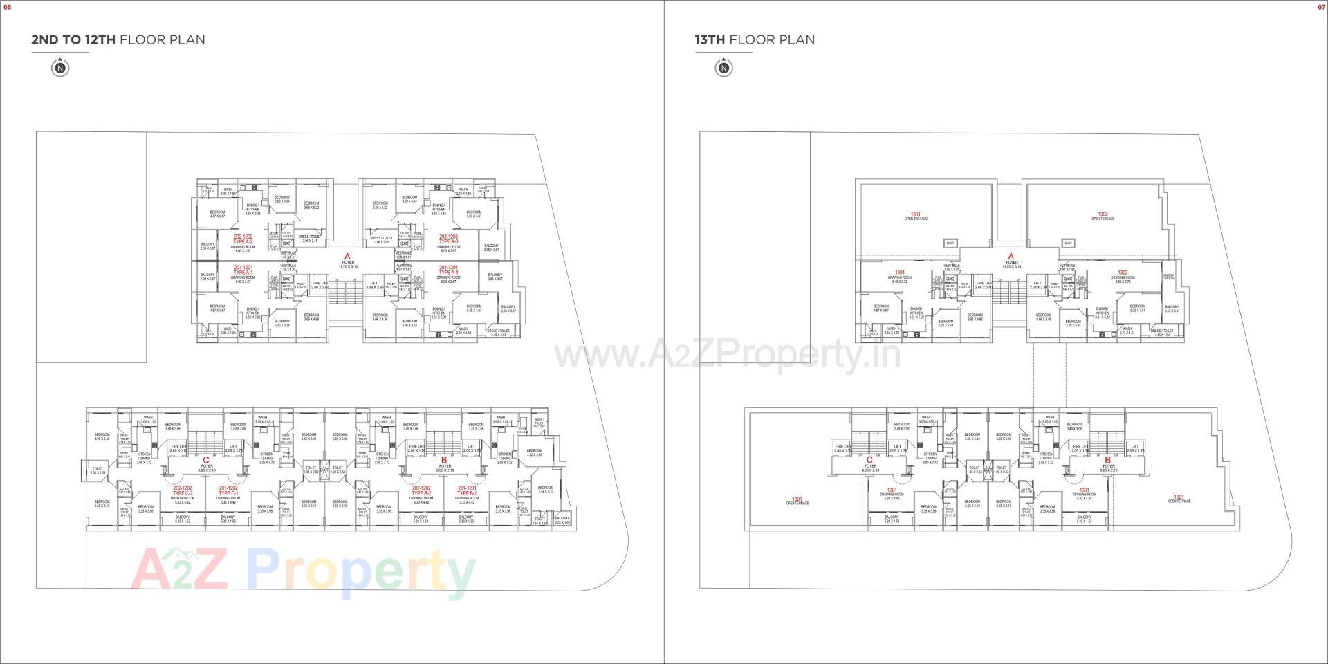 Layout of real estate project Samatva Amaryllis located at Bhadaj, Ahmedabad, Gujarat