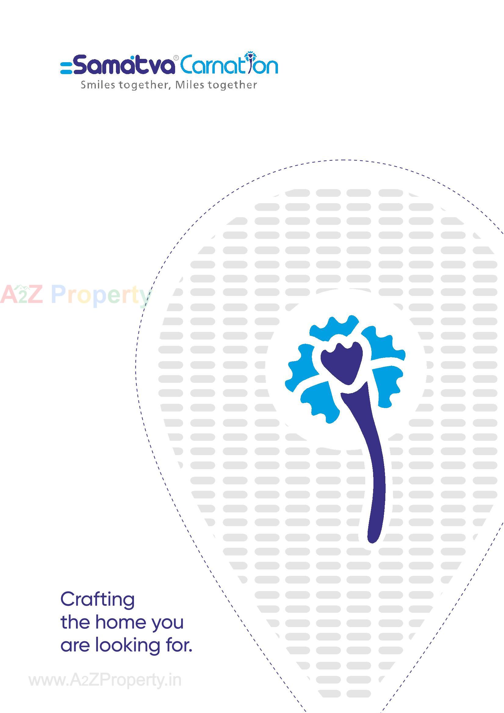  of real estate project Samatva Carnation located at Gota, Ahmedabad, Gujarat