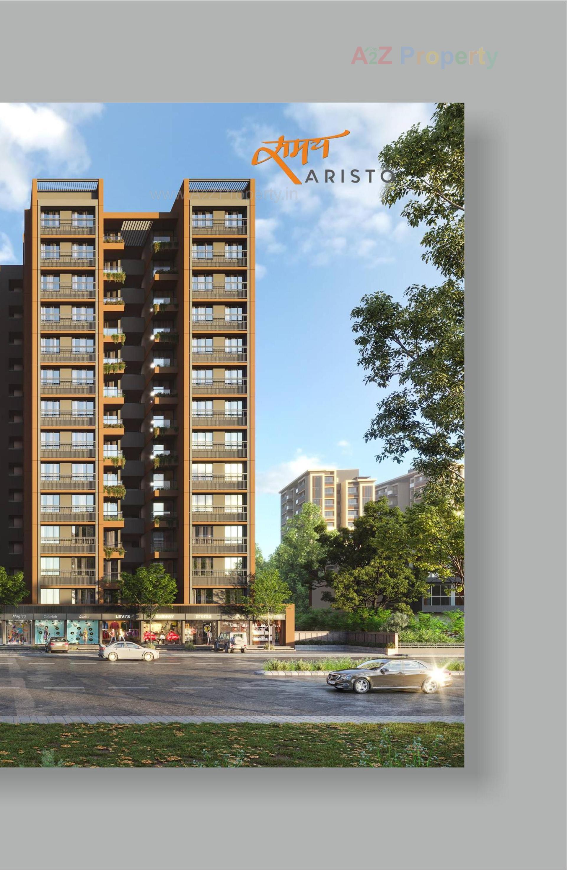 3D Elevation of real estate project Samay Aristo located at Ahmedabad, Ahmedabad, Gujarat