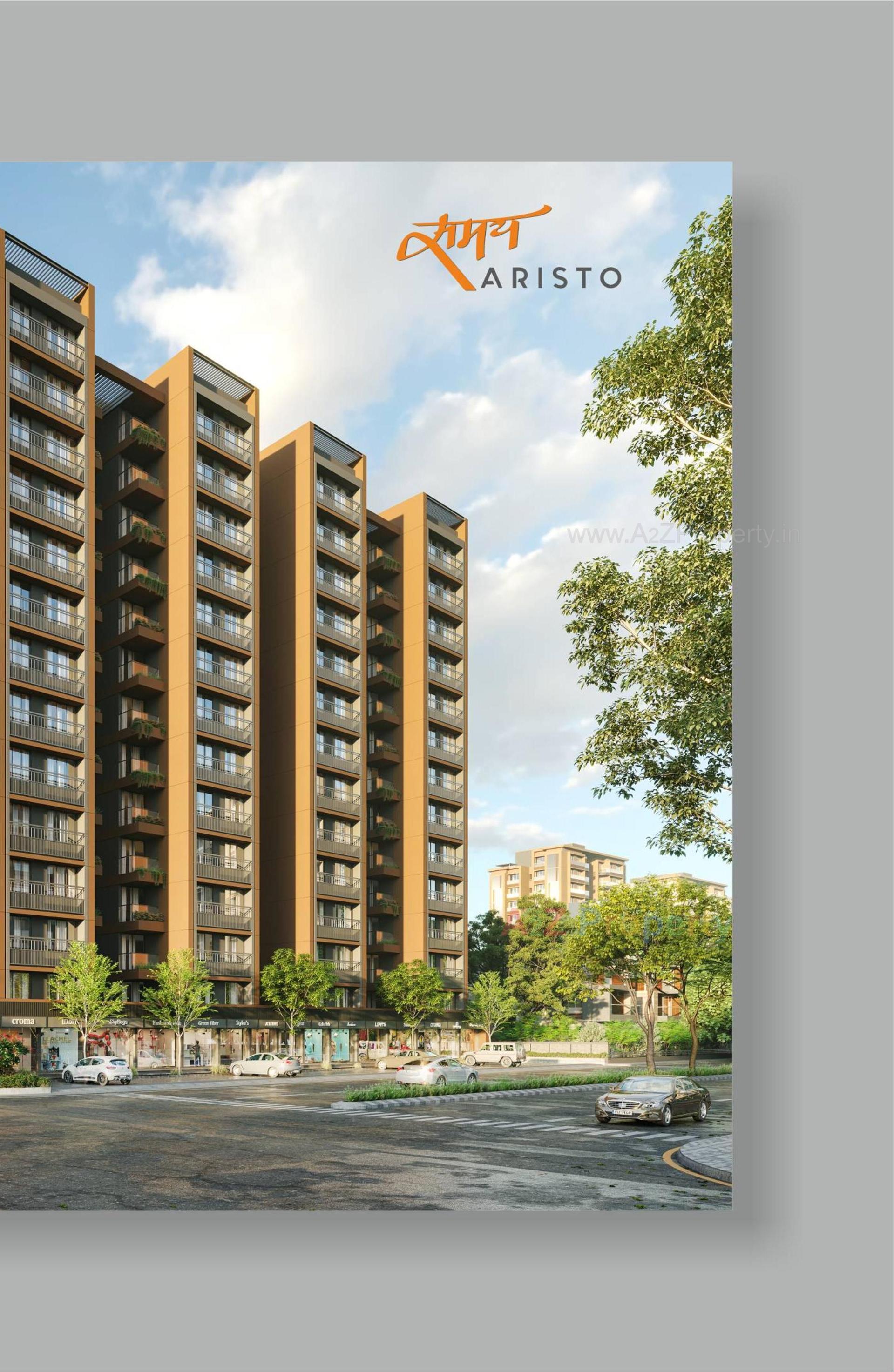3D Elevation of real estate project Samay Aristo located at Ahmedabad, Ahmedabad, Gujarat