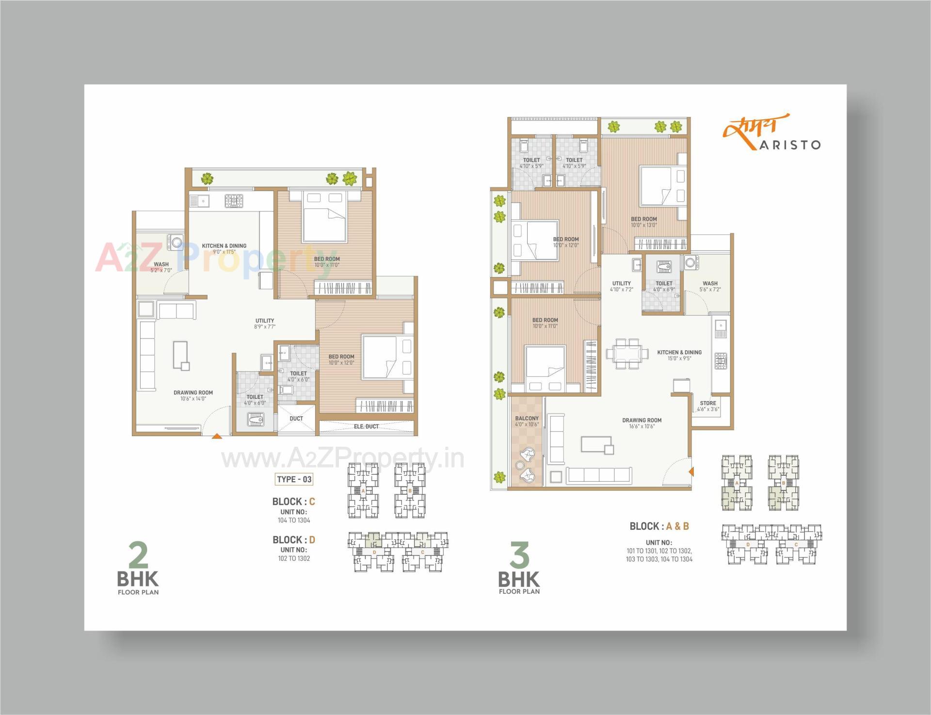 Layout of real estate project Samay Aristo located at Ahmedabad, Ahmedabad, Gujarat