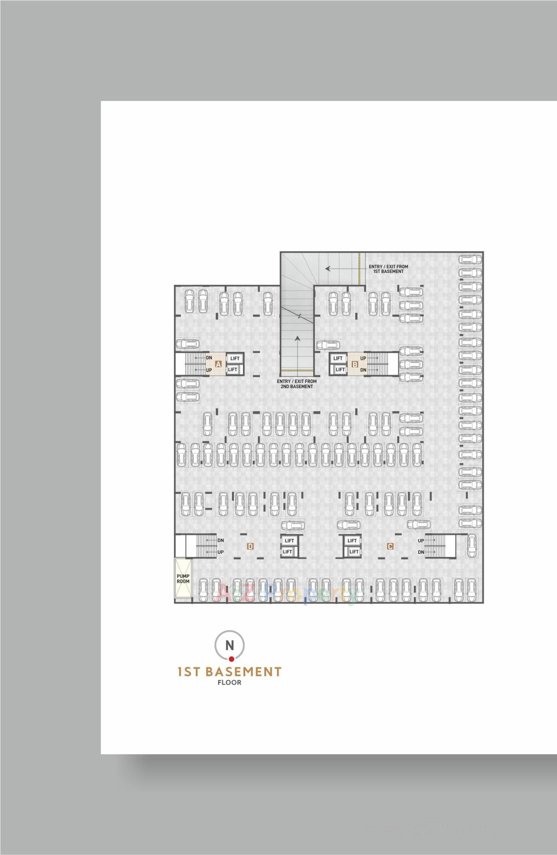 Layout of real estate project Samay Aristo located at Ahmedabad, Ahmedabad, Gujarat