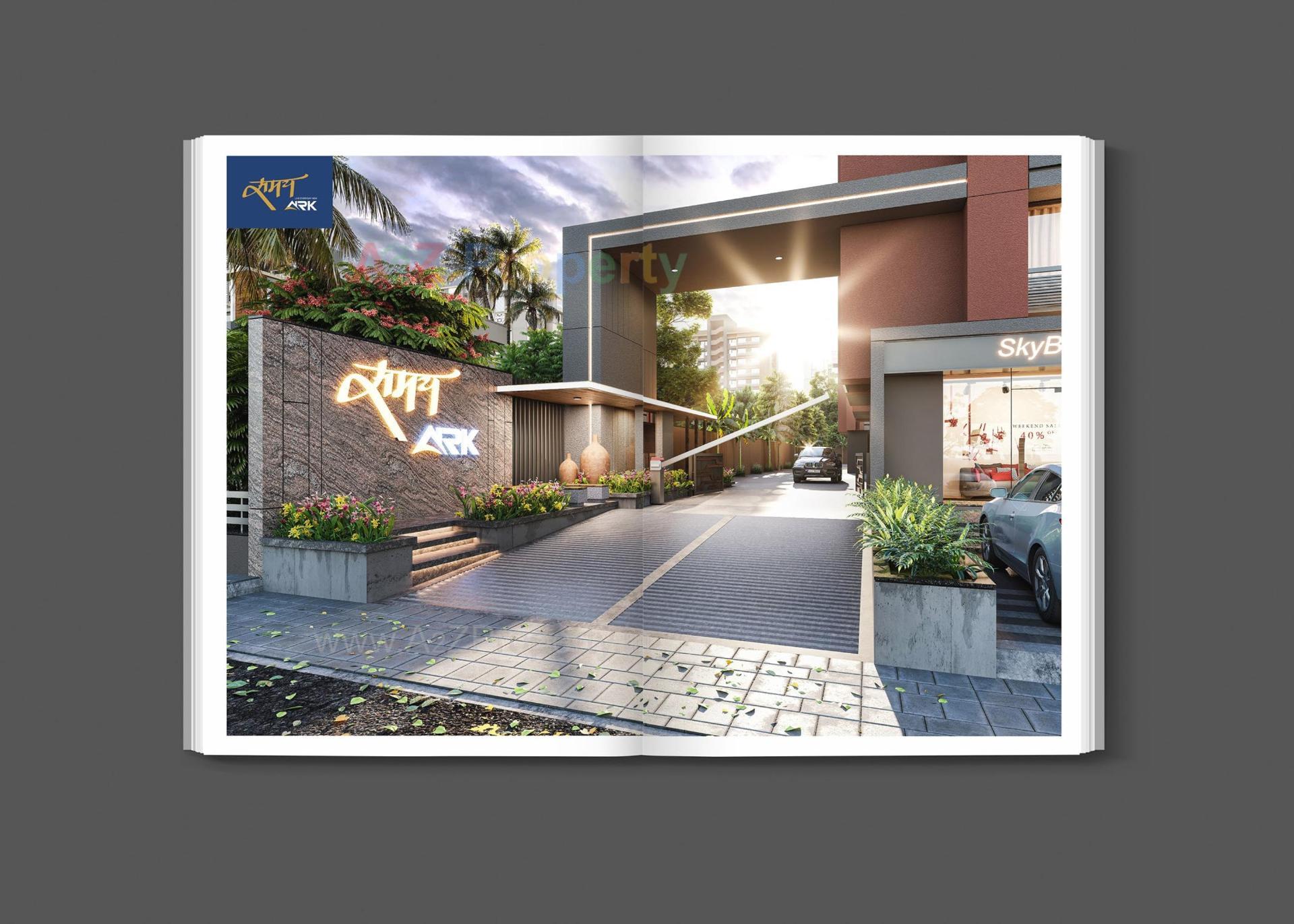 3D Elevation of real estate project Samay Ark located at Bilasiya, Ahmedabad, Gujarat