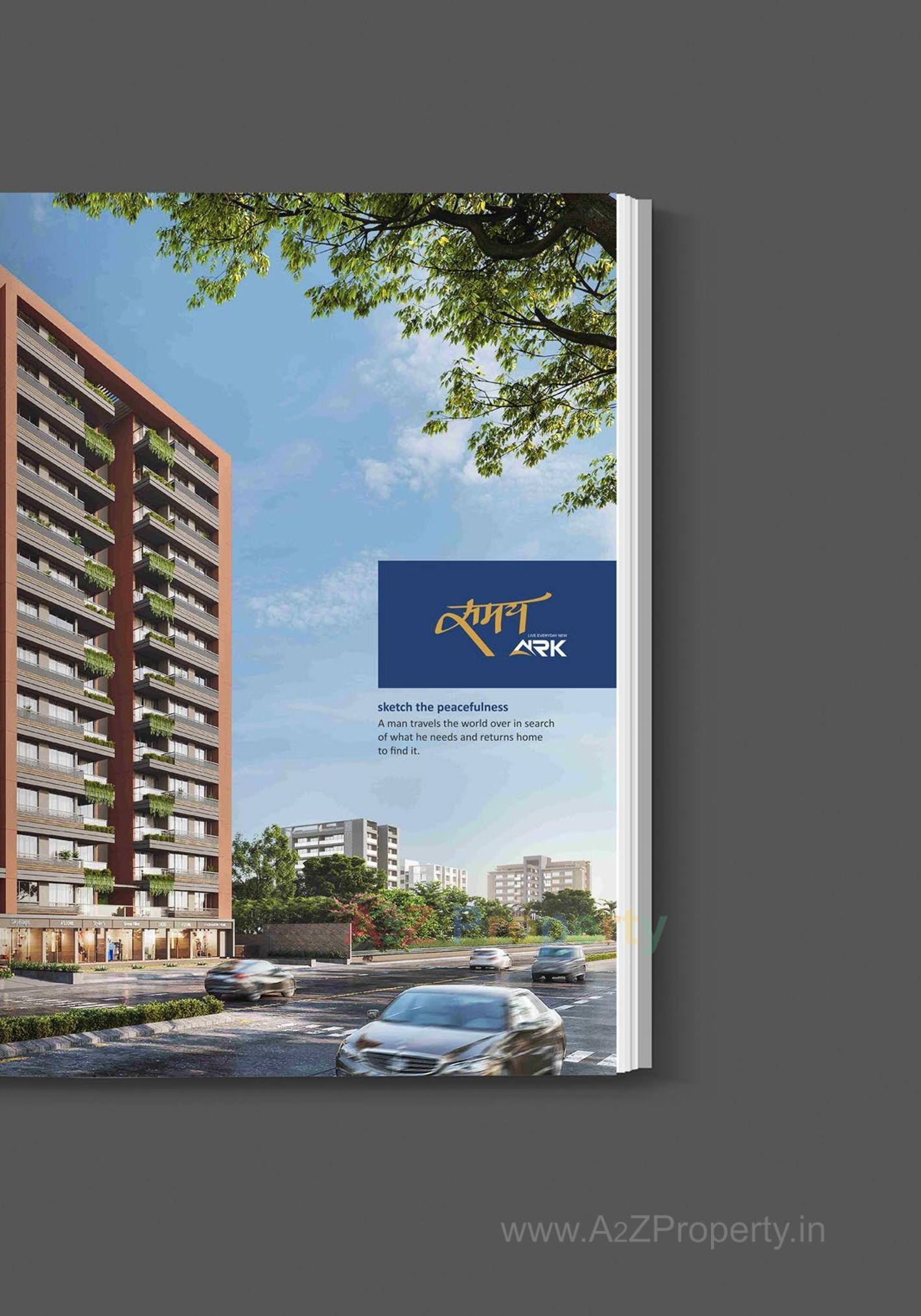 3D Elevation of real estate project Samay Ark located at Bilasiya, Ahmedabad, Gujarat