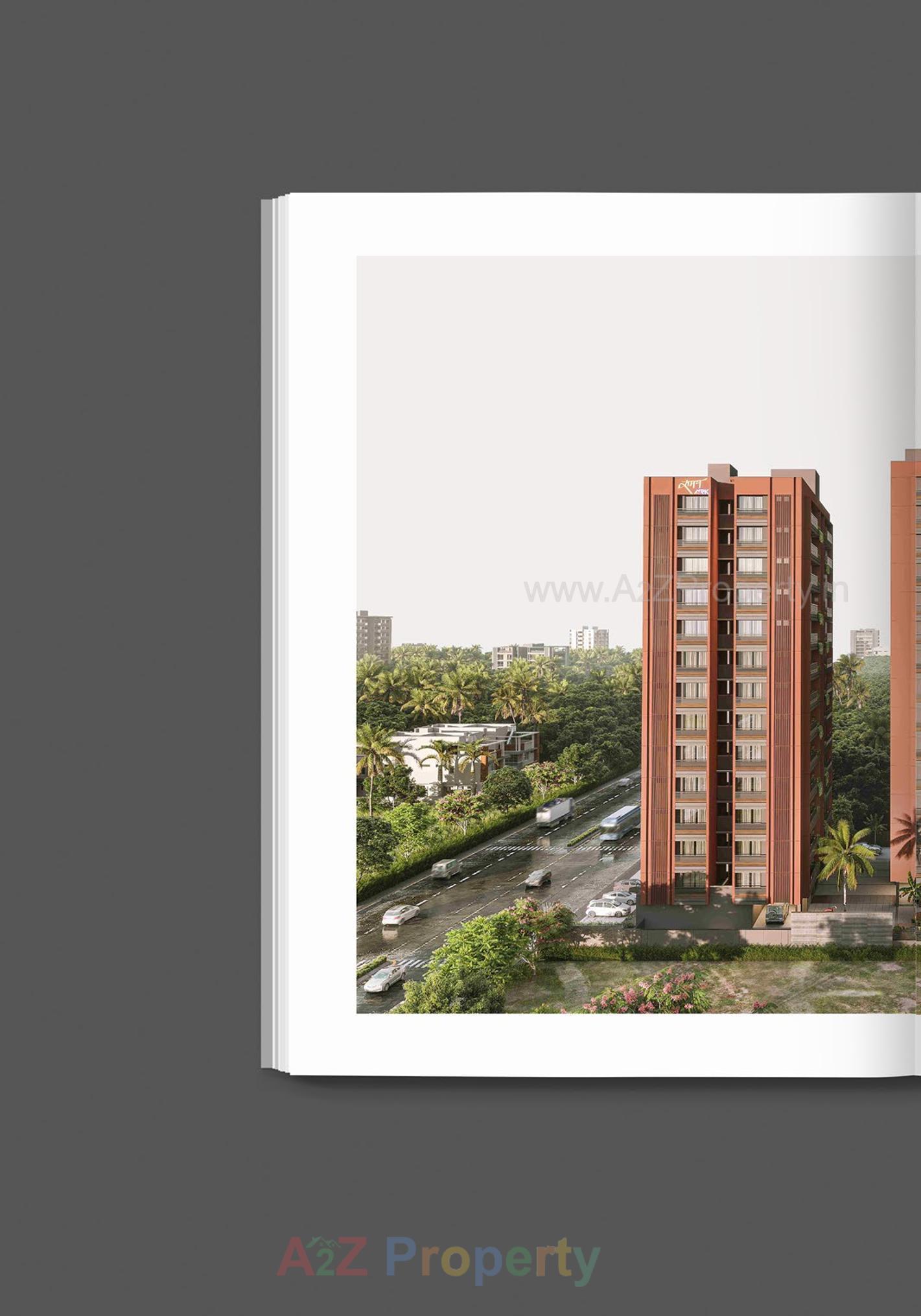 3D Elevation of real estate project Samay Ark located at Bilasiya, Ahmedabad, Gujarat