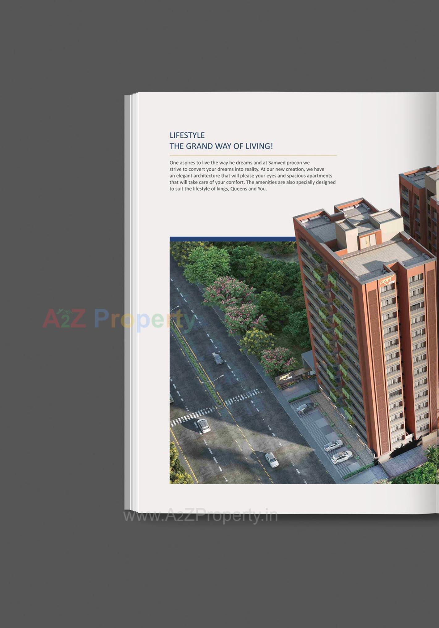 3D Elevation of real estate project Samay Ark located at Bilasiya, Ahmedabad, Gujarat