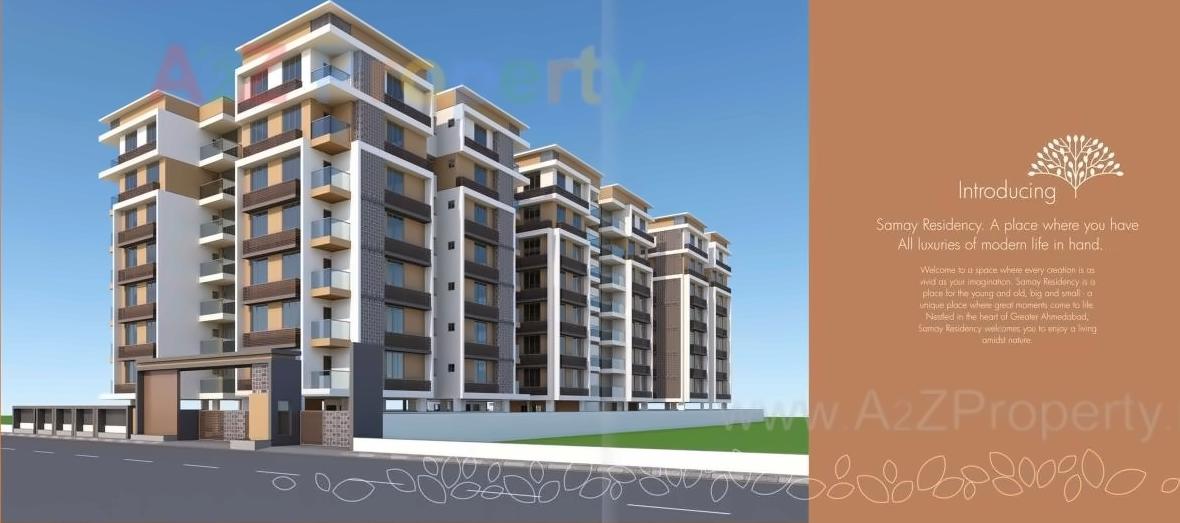 3D Elevation of real estate project Samay Residency located at Ahmedabad, Ahmedabad, Gujarat