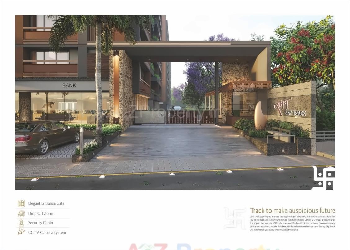 3D Elevation of real estate project Samay Sky Track located at Ahmedabad, Ahmedabad, Gujarat