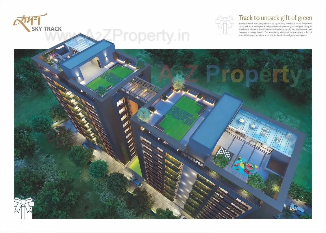 3D Elevation of real estate project Samay Sky Track located at Ahmedabad, Ahmedabad, Gujarat