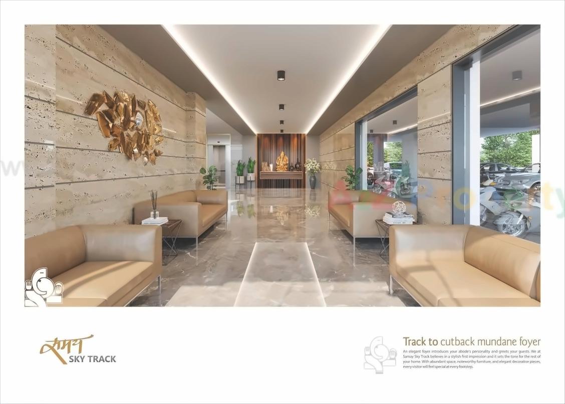 3D Elevation of real estate project Samay Sky Track located at Ahmedabad, Ahmedabad, Gujarat
