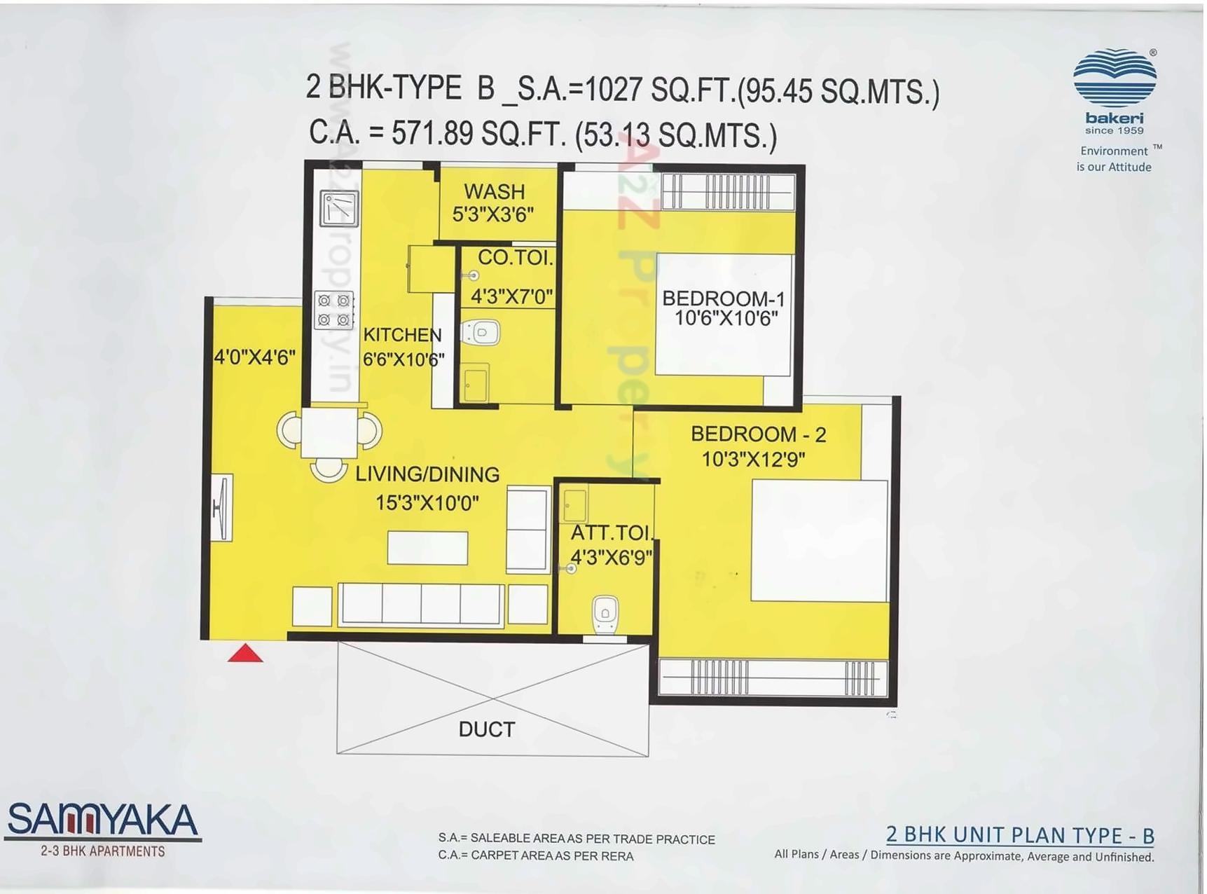 Layout of real estate project Samyaka Apartments located at Vejalpur, Ahmedabad, Gujarat