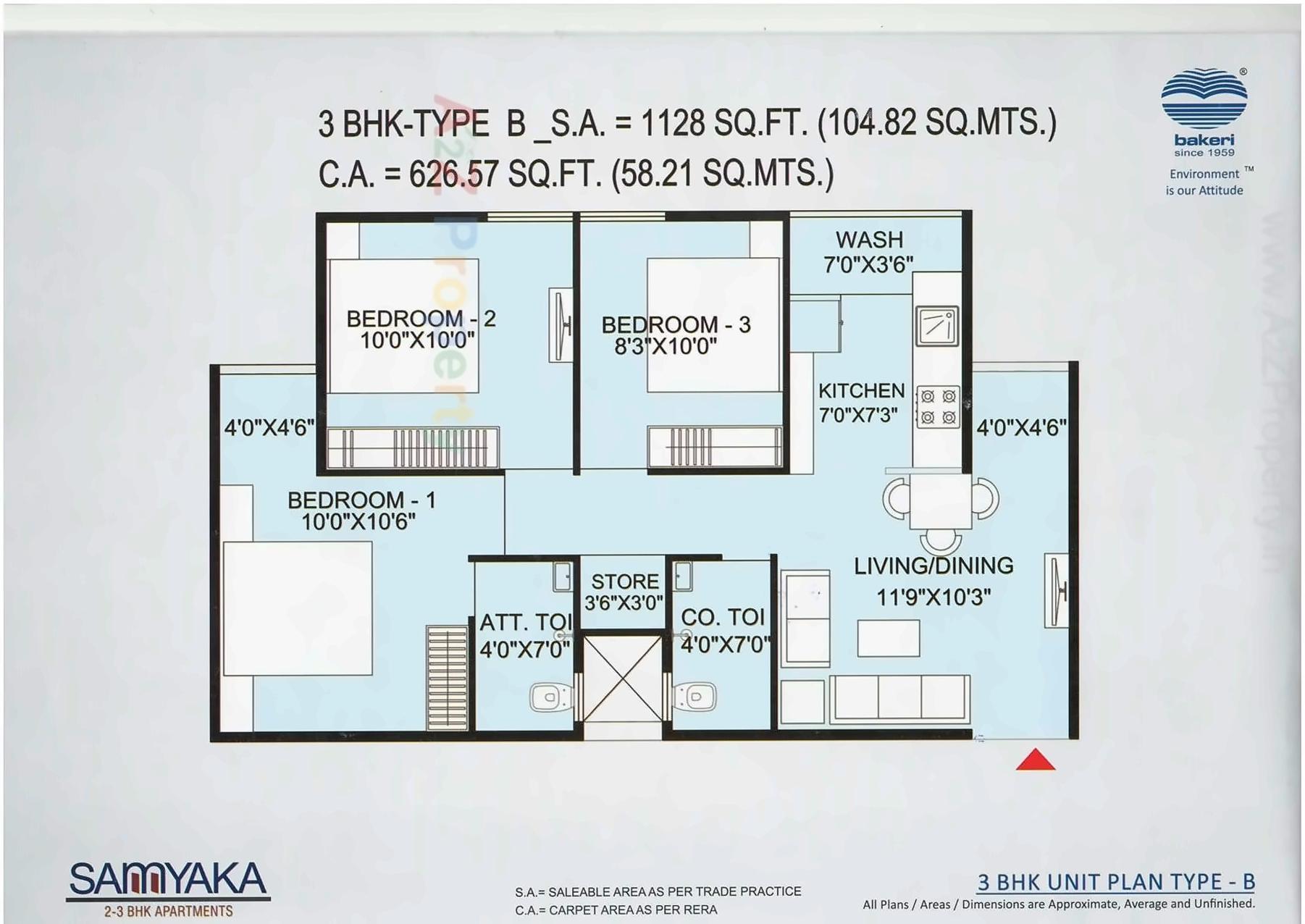 Layout of real estate project Samyaka Apartments located at Vejalpur, Ahmedabad, Gujarat