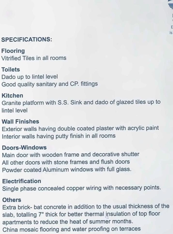 Project Specifications