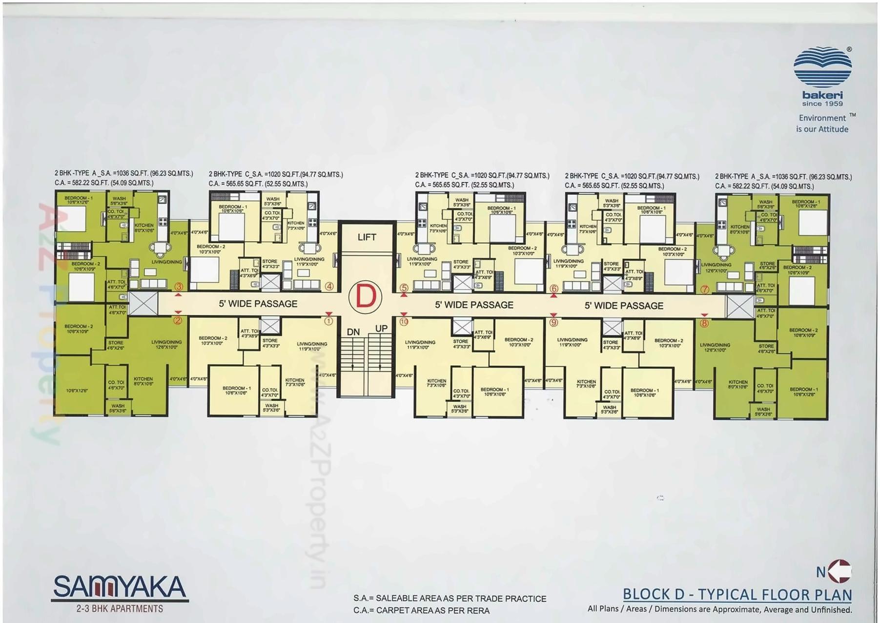 Layout of real estate project Samyaka Apartments located at Vejalpur, Ahmedabad, Gujarat