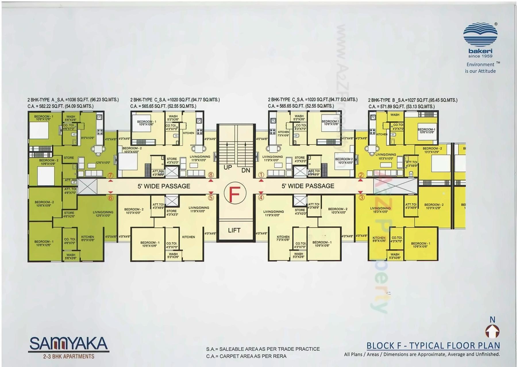 Layout of real estate project Samyaka Apartments located at Vejalpur, Ahmedabad, Gujarat