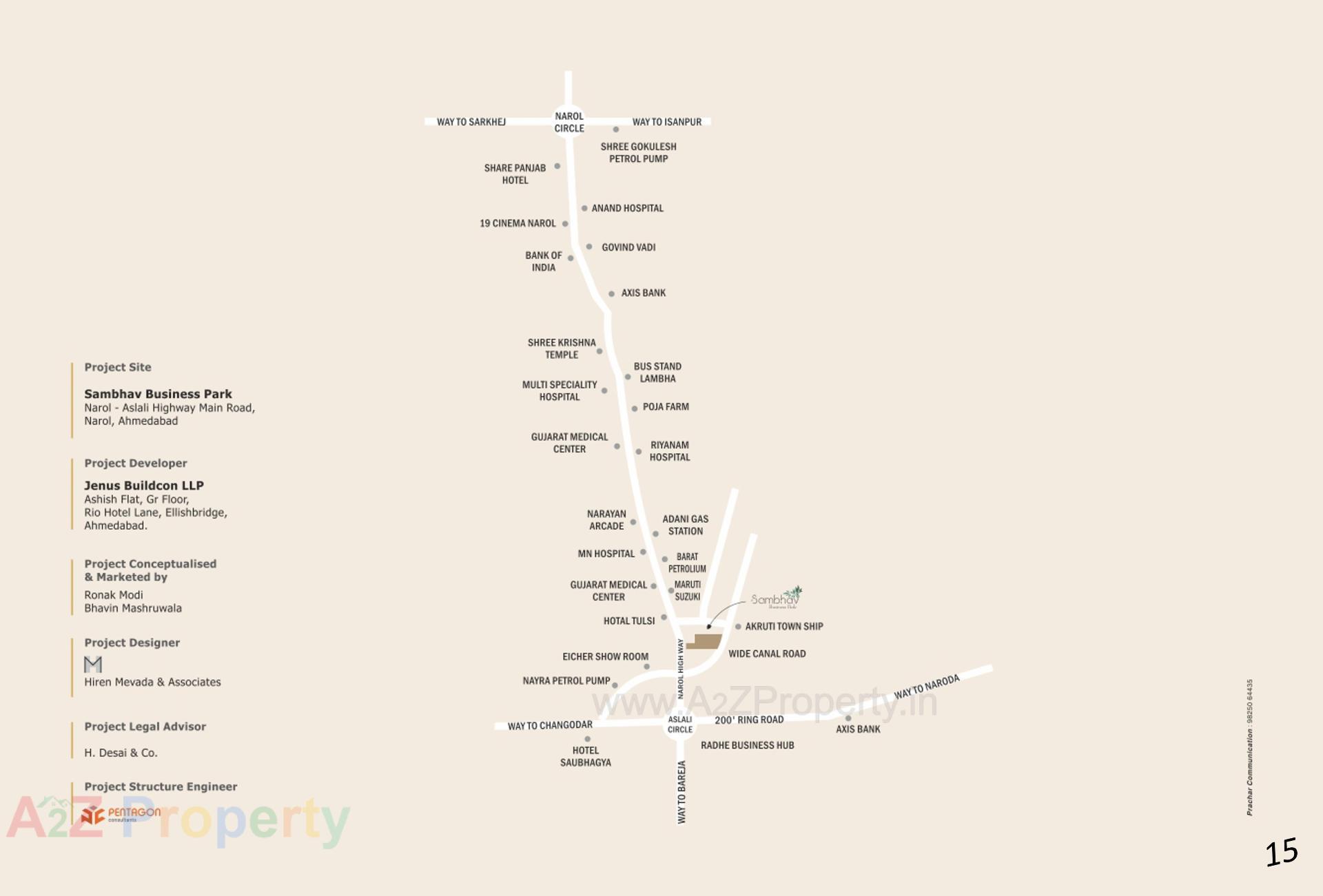  of real estate project Sambhav Business Park located at Vatva, Ahmedabad, Gujarat