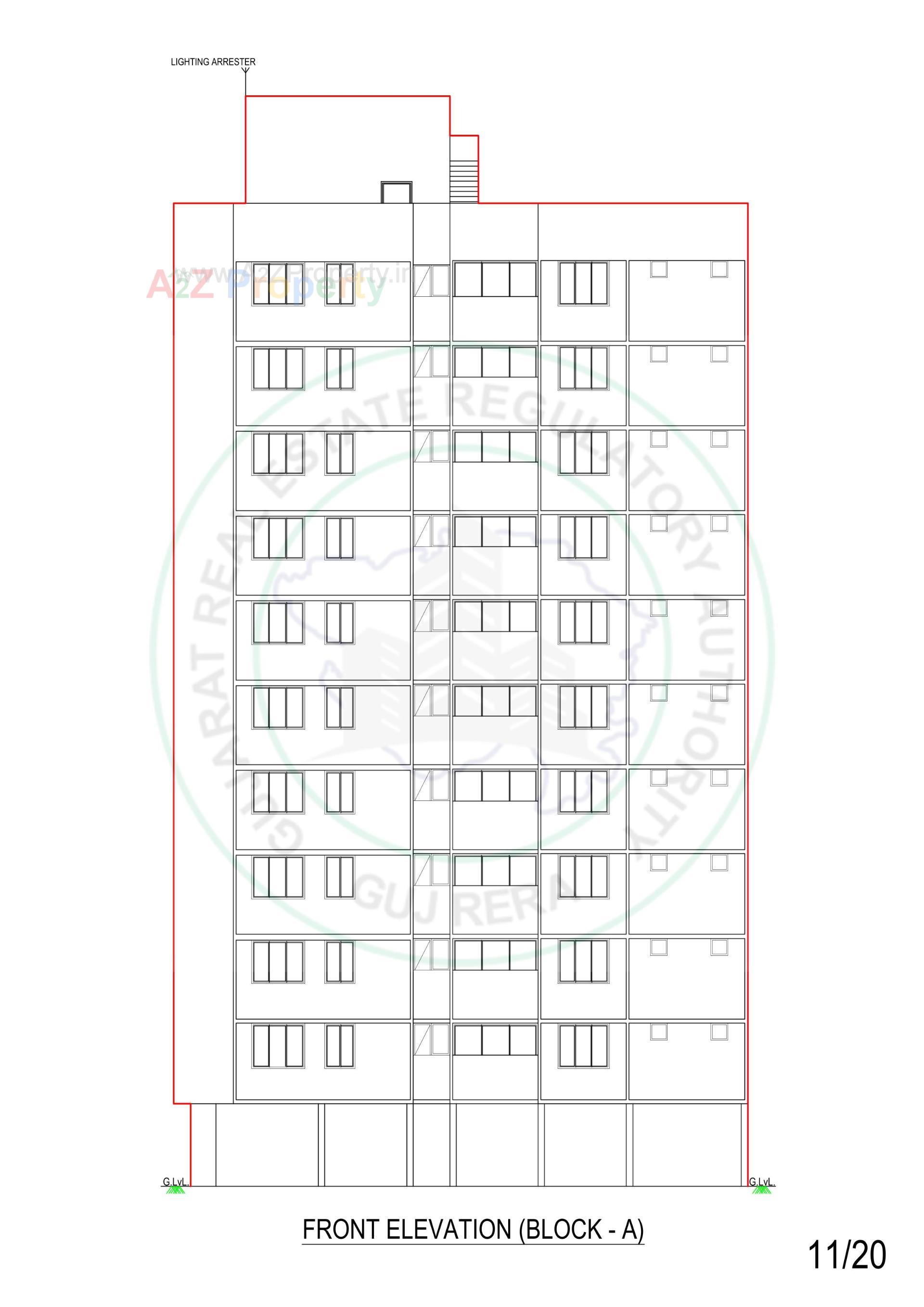  of real estate project Samesh located at Vasna, Ahmedabad, Gujarat