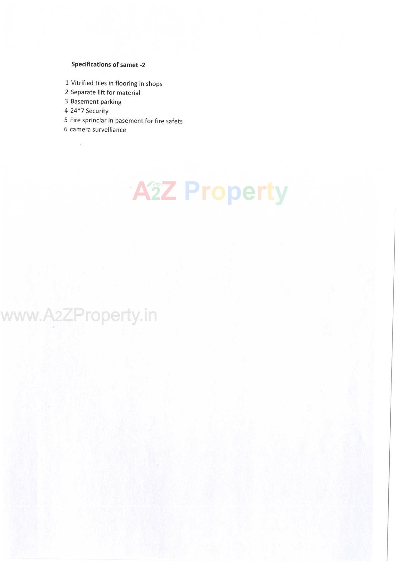  of real estate project Samet Ii located at Shahpur, Ahmedabad, Gujarat