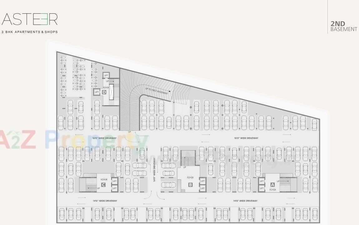 Layout of real estate project Sampad Aster located at Ahmedabad, Ahmedabad, Gujarat