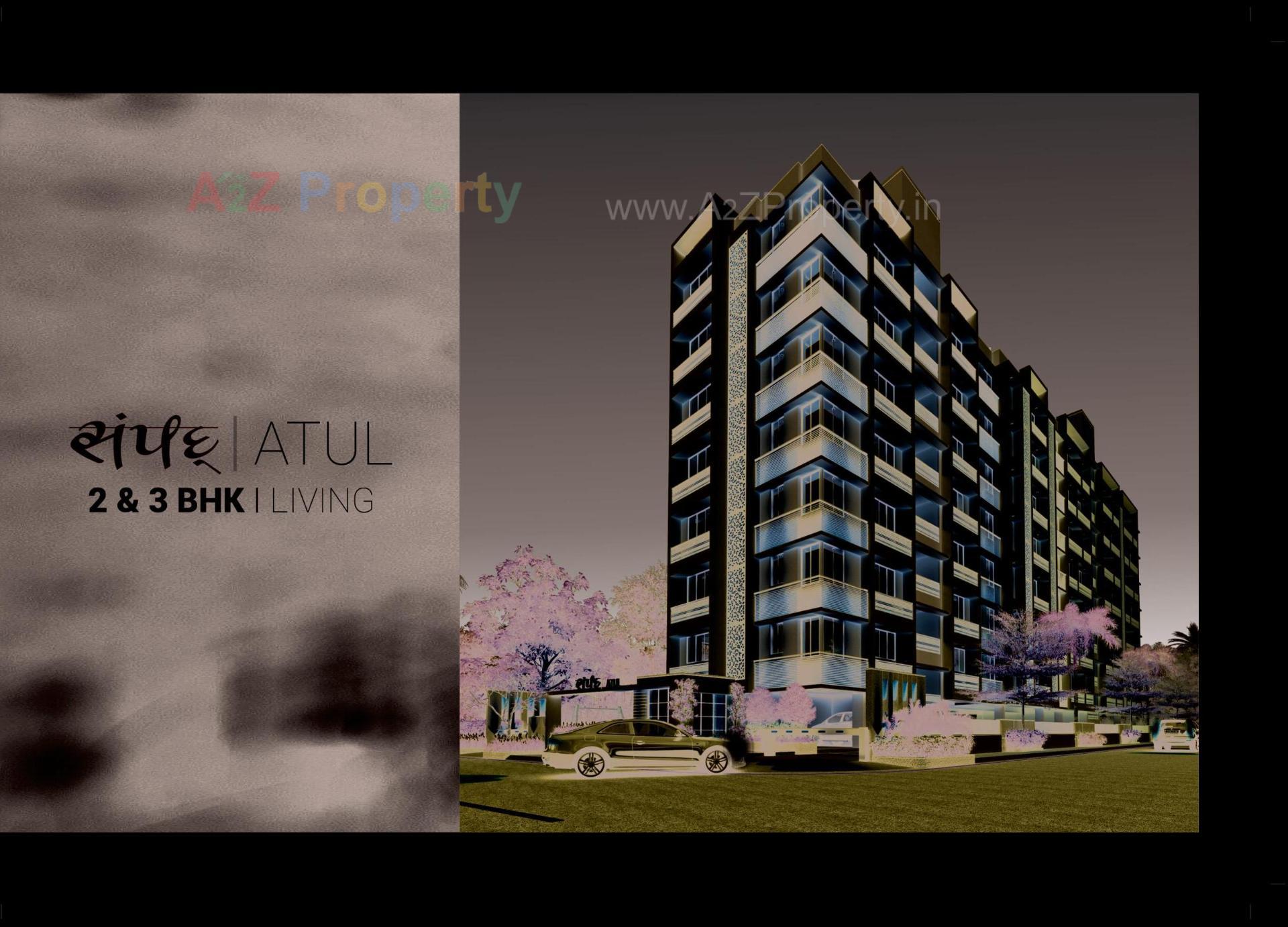 3D Elevation of real estate project Sampad Atul located at Naranpura, Ahmedabad, Gujarat