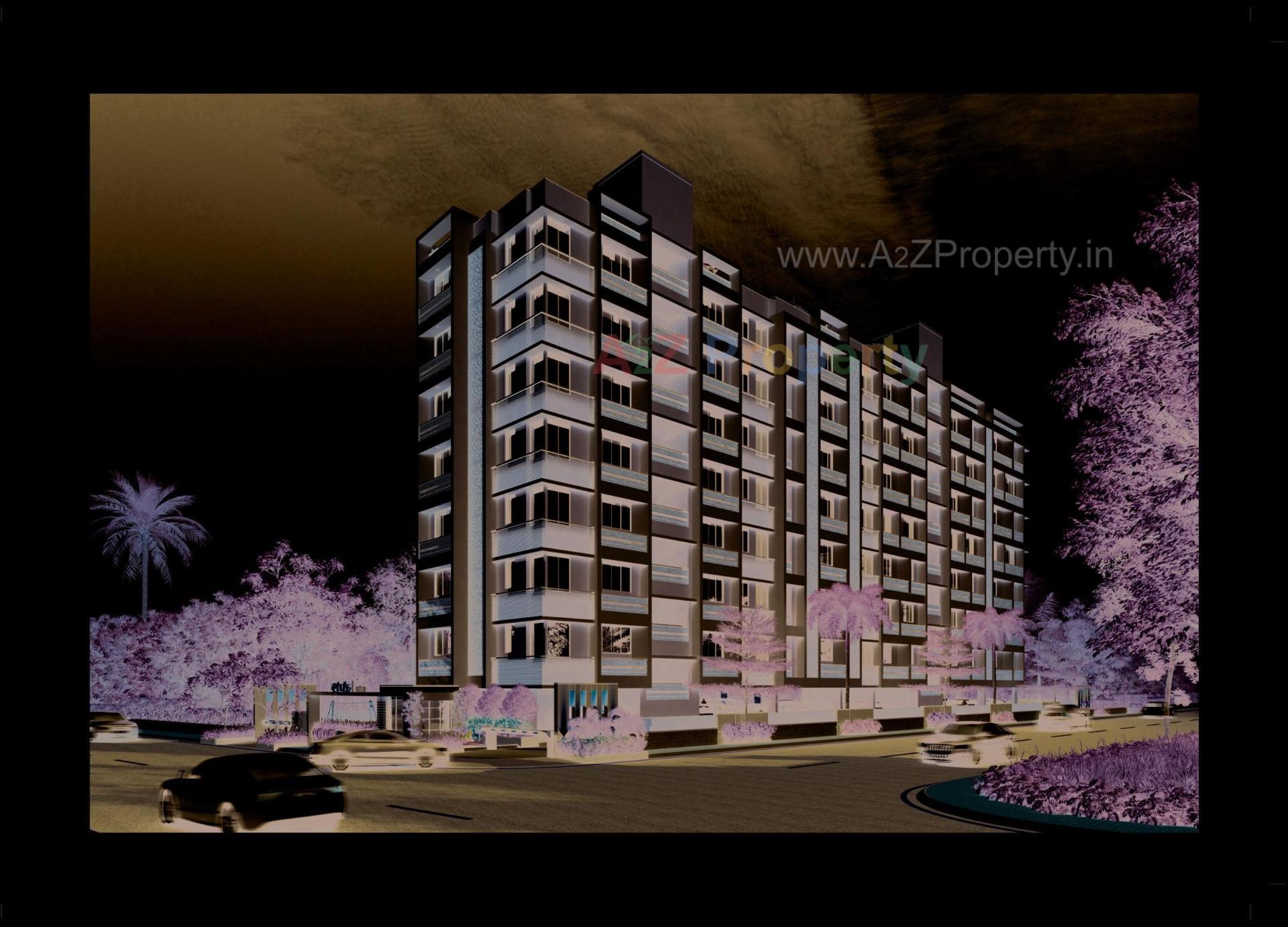 3D Elevation of real estate project Sampad Atul located at Naranpura, Ahmedabad, Gujarat