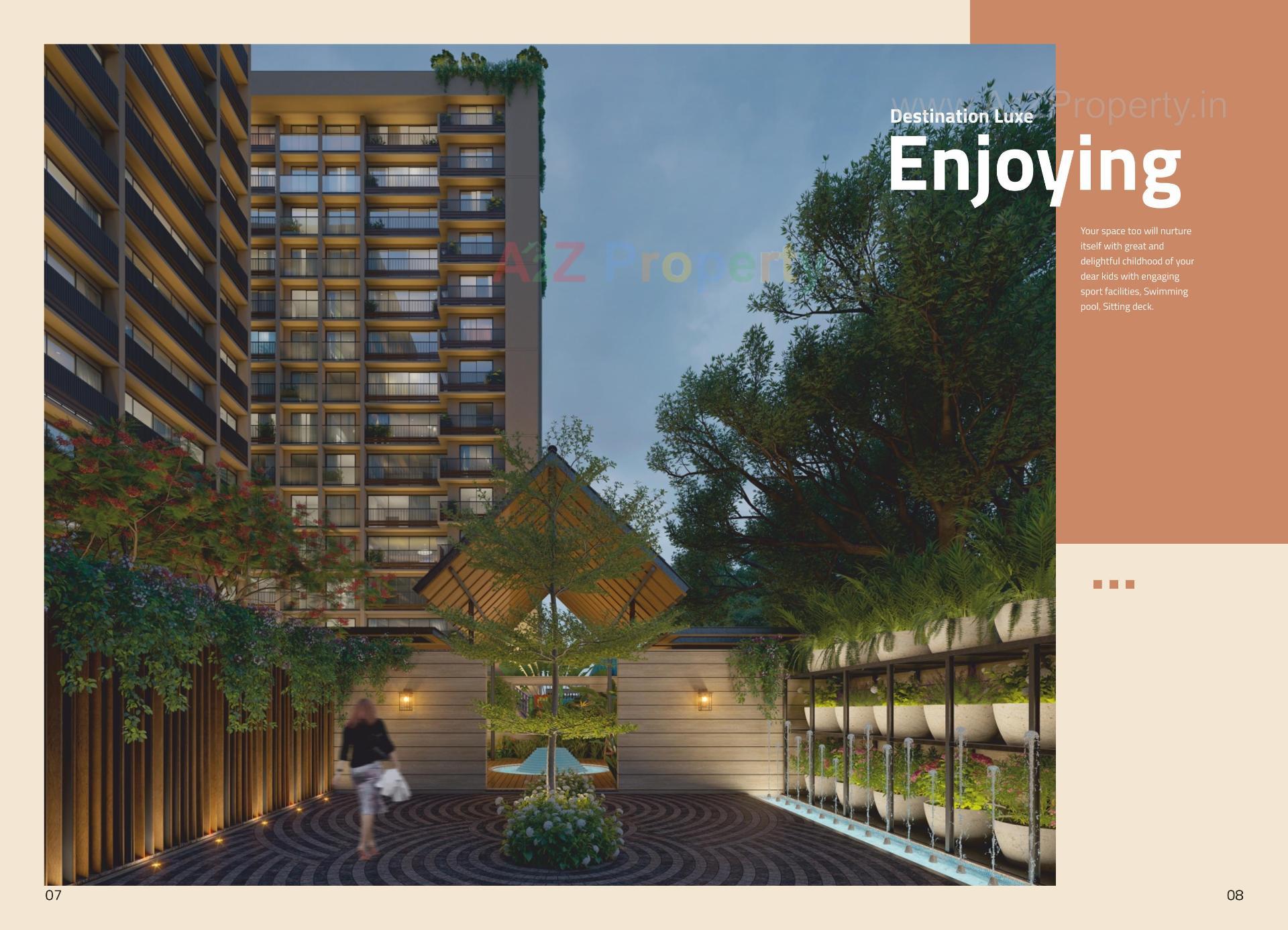 3D Elevation of real estate project Sampad Primero located at Ahmedabad, Ahmedabad, Gujarat