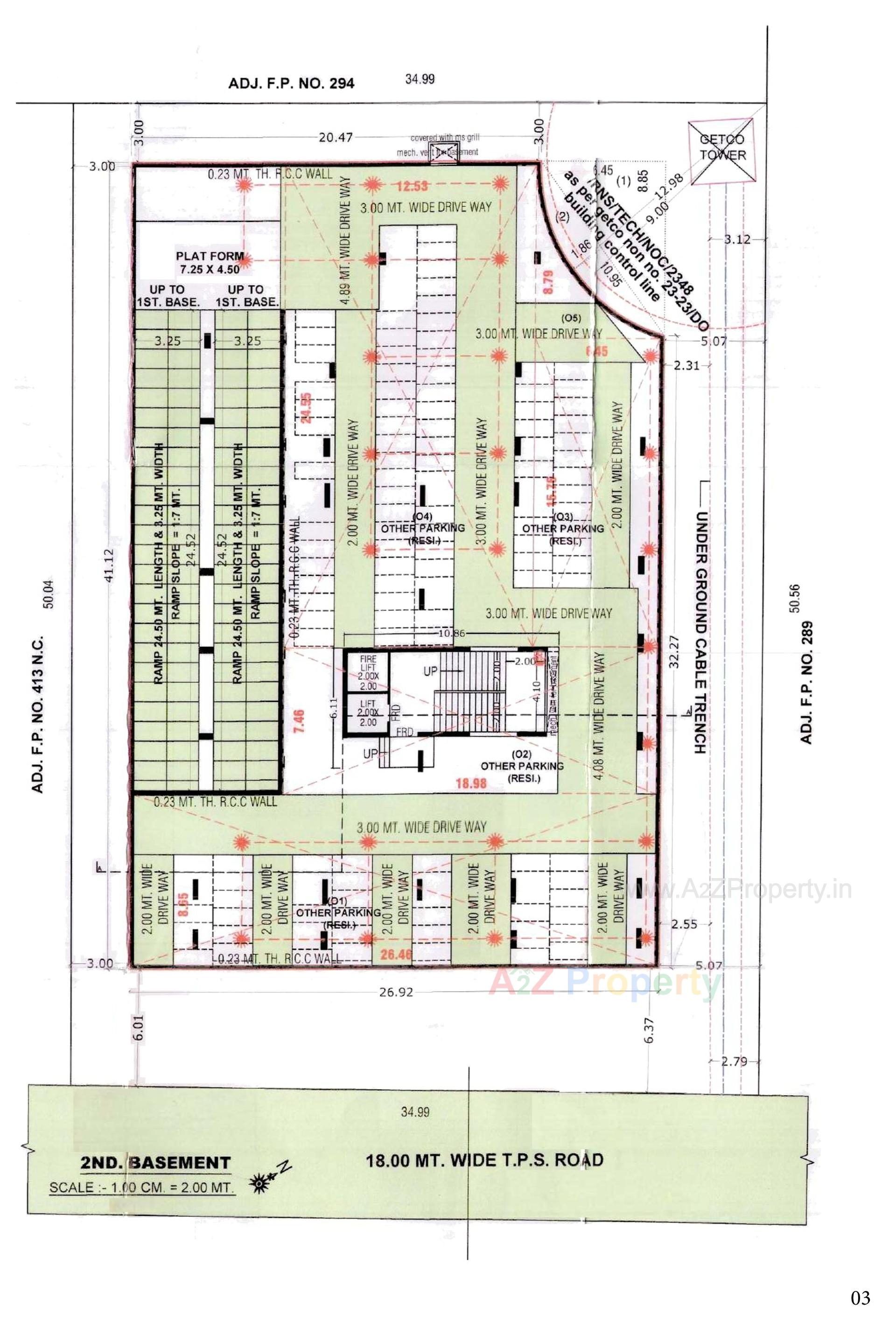 Layout of real estate project Sampath Sky located at Ahmedabad, Ahmedabad, Gujarat