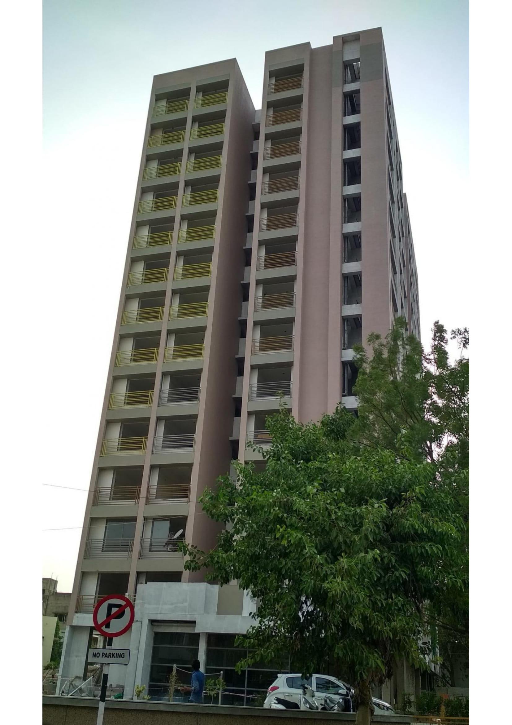 61316_const of real estate project Samprati Residancy located at Memnagar, Ahmedabad, Gujarat
