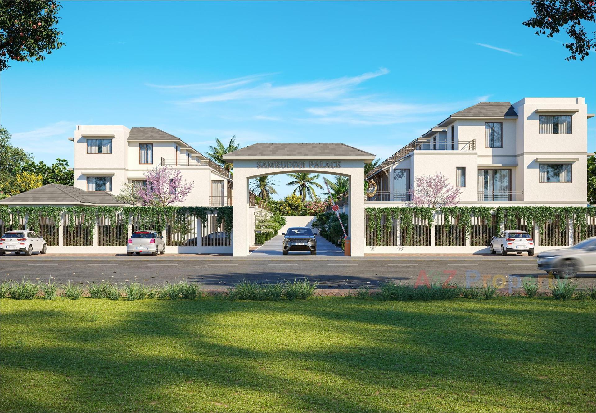 3D Elevation of real estate project Samruddh Palace located at Vastral, Ahmedabad, Gujarat