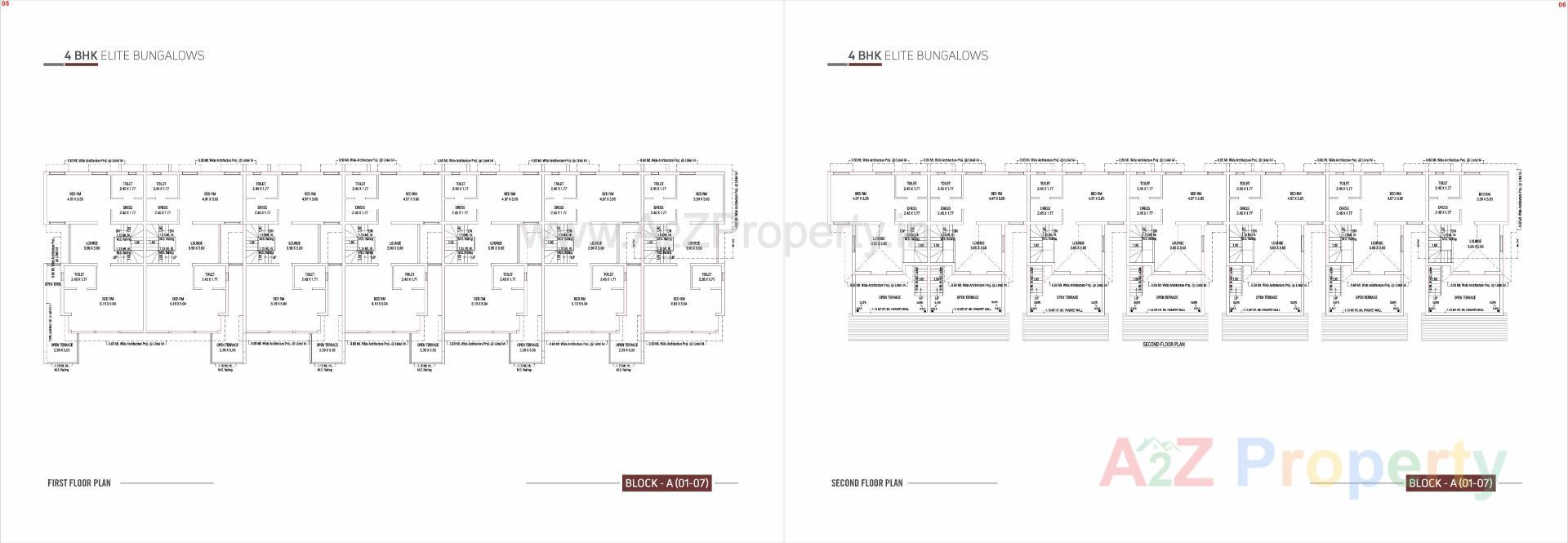 Layout of real estate project Samruddh Palace located at Vastral, Ahmedabad, Gujarat
