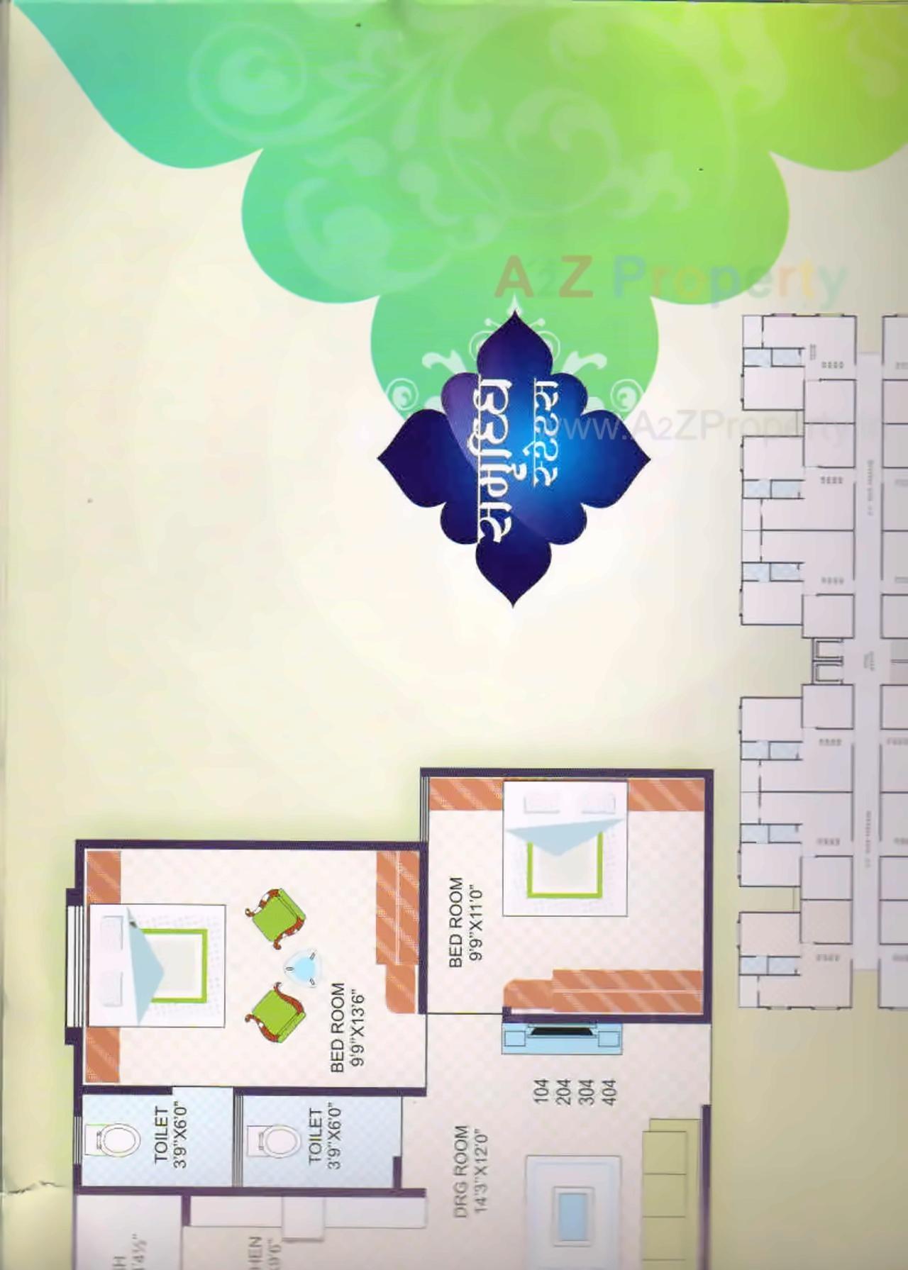  of real estate project Samruddhi Status located at Ramol, Ahmedabad, Gujarat