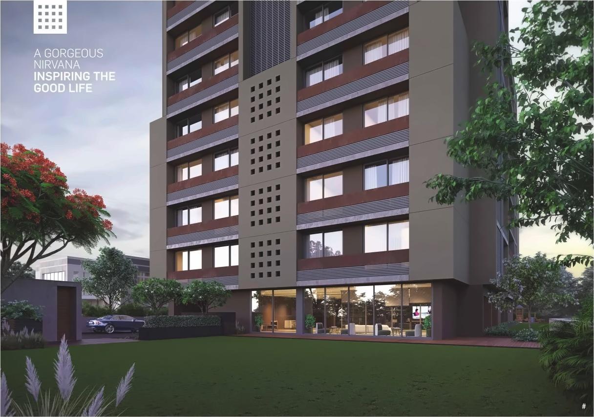 3D Elevation of real estate project Samyak located at Changispur, Ahmedabad, Gujarat