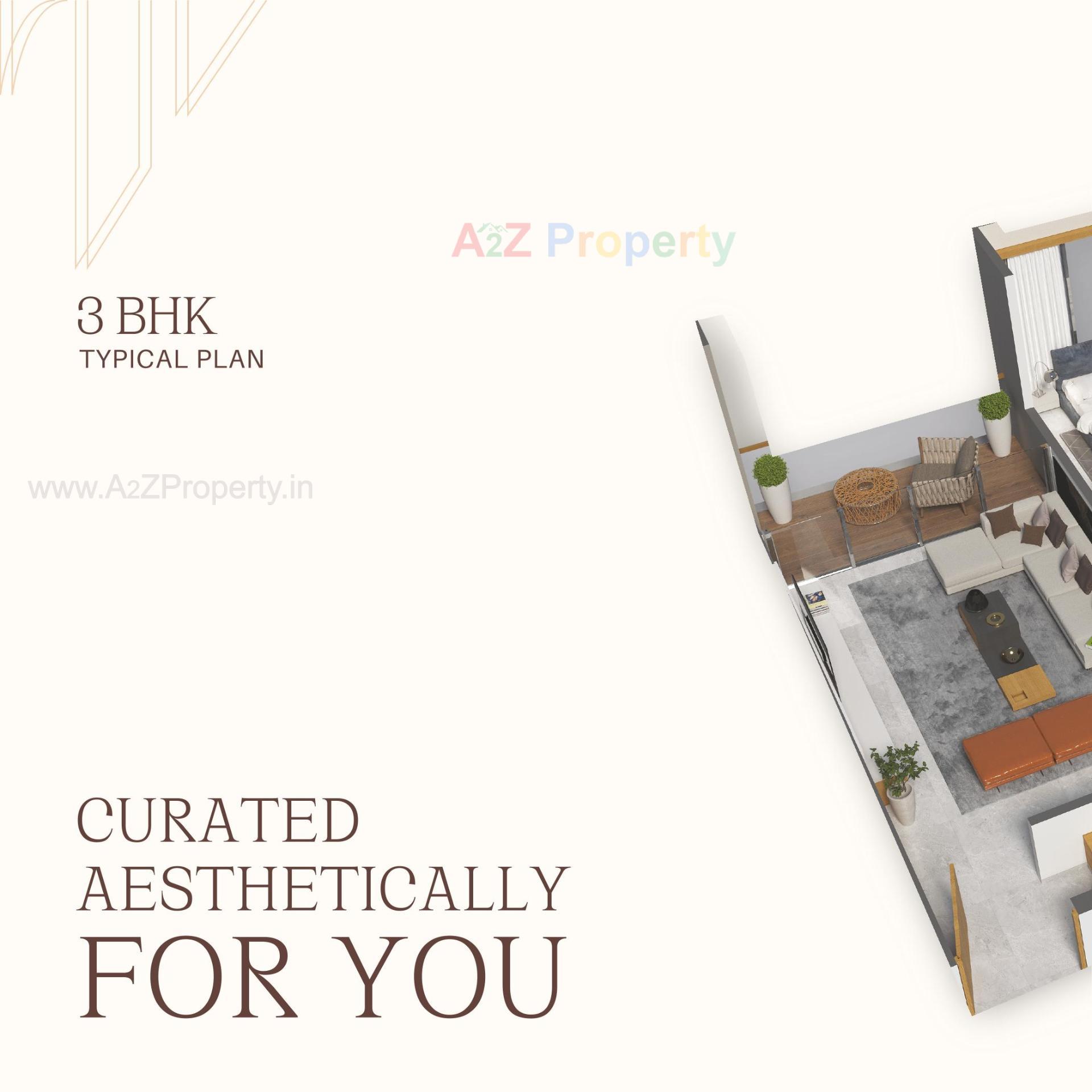 Layout of real estate project Samyak located at Changispur, Ahmedabad, Gujarat