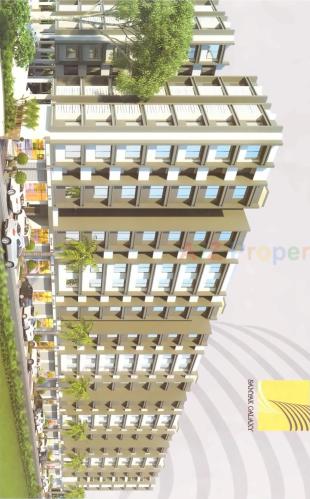 Elevation of real estate project Samyak Galaxy located at City, Ahmedabad, Gujarat