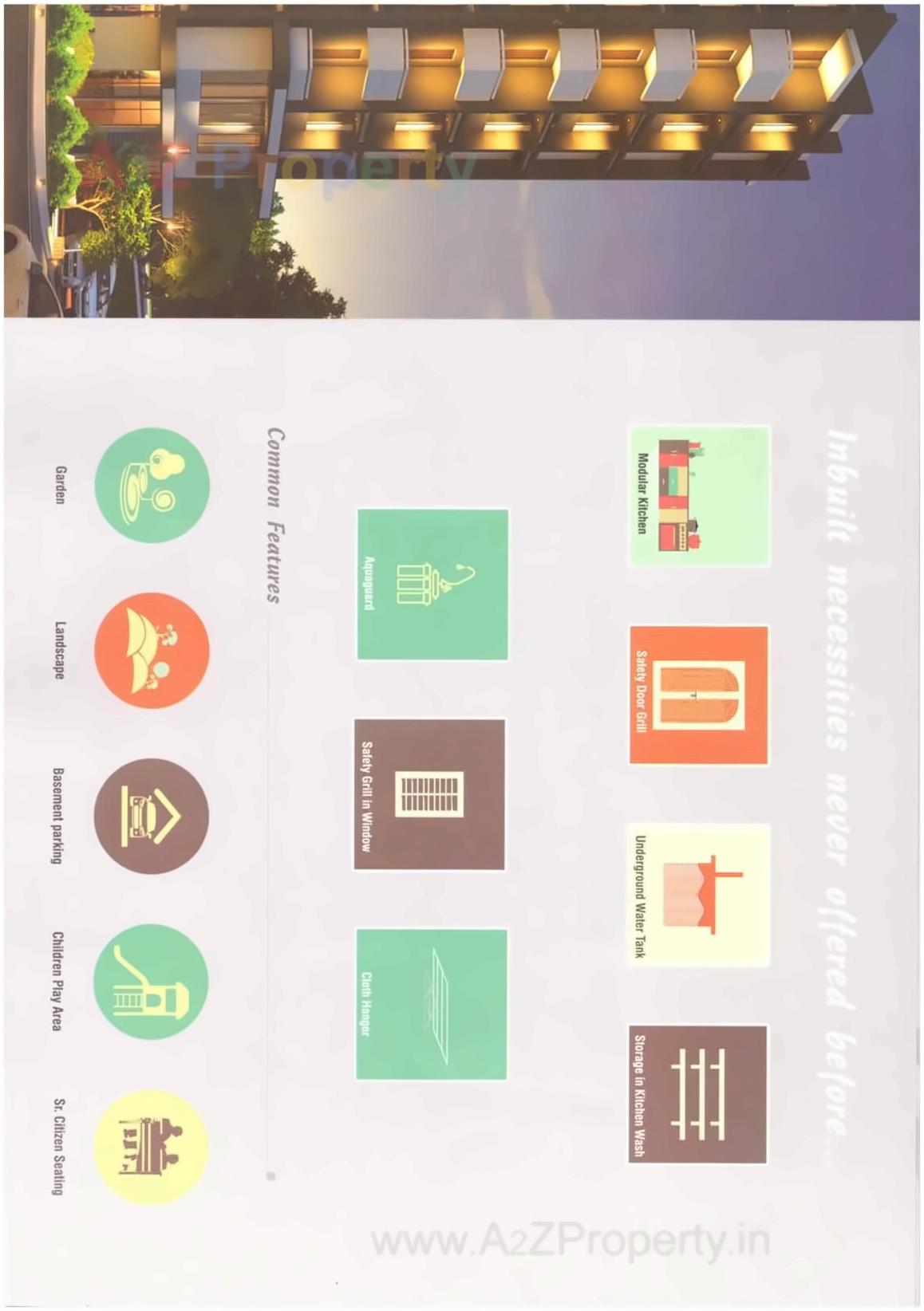 Layout of real estate project Samyak Galaxy located at City, Ahmedabad, Gujarat